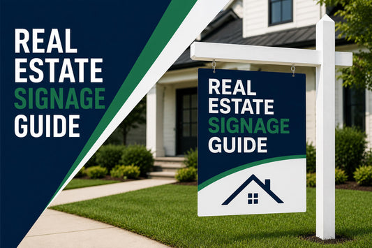 Real estate signage guide: sizes, riders, and what actually gets you a check from the HOA
