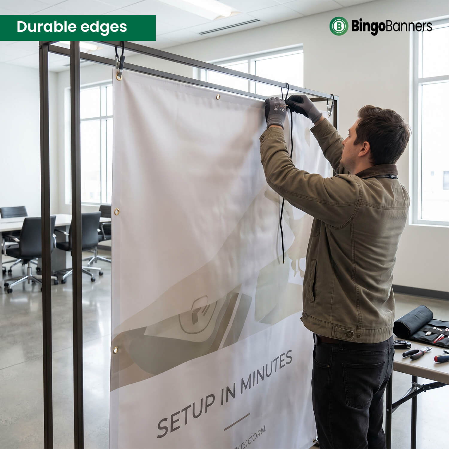 Banner-edge